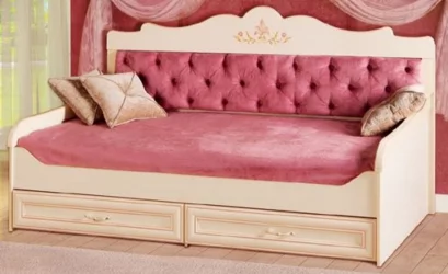 Детская кровать с бортиком АЛИСА 550