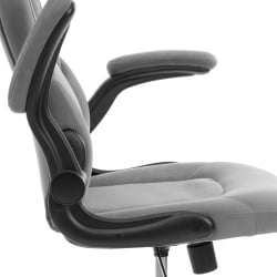 Кресло геймерское BAZUKA metalBL велюр, серый, 29