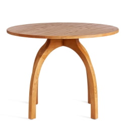 Стол деревянный THONET (mod.T9108) дерево вяз, 100х75 см, Груша (№3)