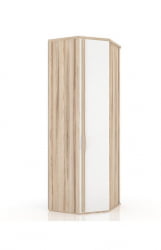 Шкаф угловой 45 Марта ЛД 124.031.000 М Белый Дезира Эш