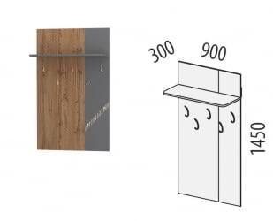 Панель с крючками Монако 402.25