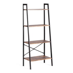 Стеллаж офисный WS-02 burnt