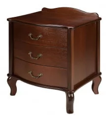 Тумба прикроватная Джульетта (3 ящика) Орех