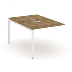 Двойной наборный элемент рабочей станции CONCEPT CN.DNRS-001 Сандал Янтарный Белый