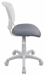 Кресло детское Бюрократ CH-W296NX/15-48 Белый Серый