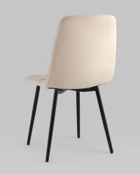 Стул Oliver велюр Бежевый