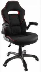 Игровое кресло PROF 36 Черный-Синий Кант