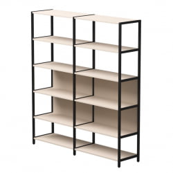 Набор стеллажных систем Everprof EVO №6 Кашемир Черный