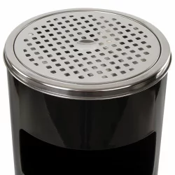 Урна с пепельницей LAIMA PROFESSIONAL 27 литров Черный