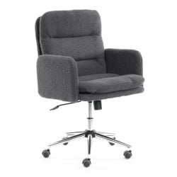 Кресло Dover хром букле, серый, barni grey