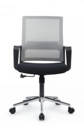 Кресло Минт РCХ М1029МБЕ Серый/Черный / Mint RCH M1029MBE