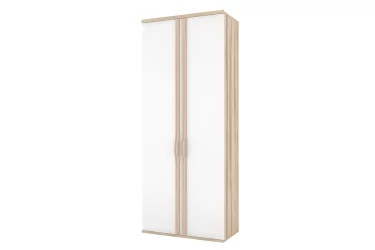 Шкаф двухстворчатый Марта ЛД 124.021.000 М Белый Дезира Эш