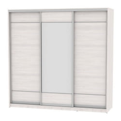 Шкаф-купе B-230х235х60-3(ЯАС-D7D8D7)