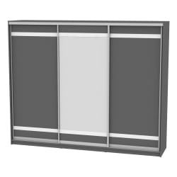 Шкаф-купе B-230х270х60-2(Графит-D9D10D9)