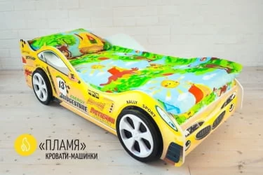 Кровать машинка Пламя