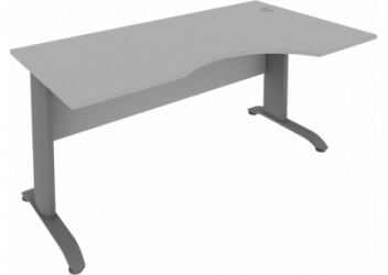 Стол криволинейный правый Riva ПЛ.СА-1 Пр Серый