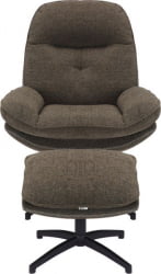 Кресло-реклайнер Everprof Lime Ткань Темно-коричневый