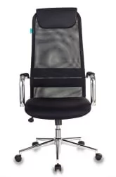Кресло руководителя Бюрократ KB-9N/BLACK Черное TW-01 TW-11