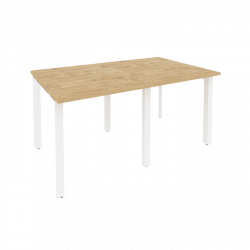 Стол переговорный (2 столешницы) ONIX O.MP-PRG-2.0 Тиквуд Светлый/Белый