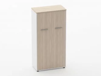 Шкаф 3 широкий закрытый, 2 двери Дека 10.16.141 Туя/Белый / Deka