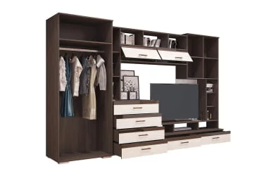 Гостиная Коста Венге Дуб Прованс