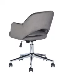 Компьютерное кресло Кларк велюр Серый