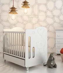 Кровать Micuna Globito 120x60 White