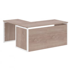 Стол письменный угловой правый XTEN-QP XQPCT 1615H R Дуб Сонома Белый