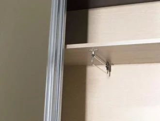 Шкаф-купе коричневый Ольга 10.1 Ясень шимо светлый Венге