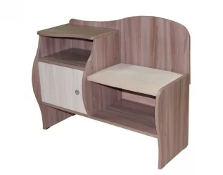 Тумба для обуви Волна Ясень шимо