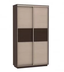 Шкаф-купе двухдверный Экспресс Мини венге/дуб молочный