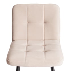 Барный стул Medeo/Медео велюр, бежевый, 7, 42х56х102 см