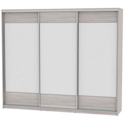 Шкаф-купе B-230х270х60-3(ЯШС-D8D8D8)
