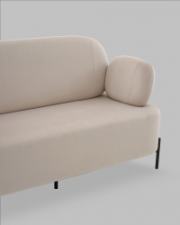 Диван Кэнди 2Д велюр бежевый