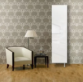 Поворотный шкаф в белом стекле Drive SP Белый