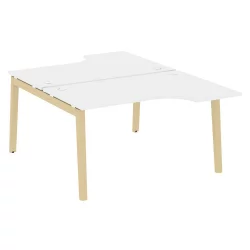 Рабочая станция ONIX WOOD OW.D.SA-2 Белый Бриллиант/Светлый