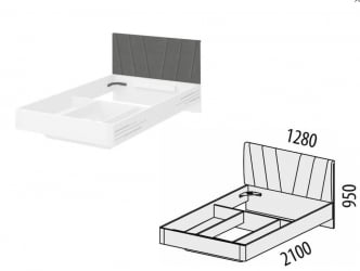 Детская кровать для мальчика Аляска 502.12
