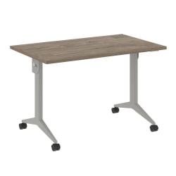 Стол складной мобильный КС-Пулл КС.М-2.7 Тиквуд Темный/Серый / X-Pull X.M-2.7