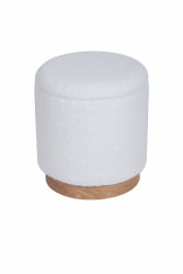 Пуф с ящиком Долли S тедди Белый