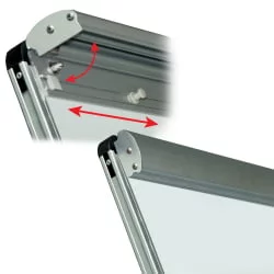 Доска-флипчарт магнитно-маркерная BRAUBERG передвижная 70х100 см