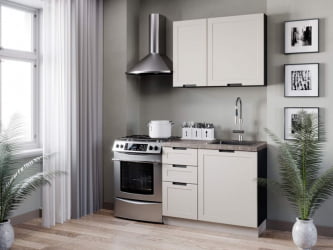 Панель окончание шкафа кухонного высокого 970 мм Джамис ЛД 296.910.000 Кашмир