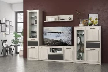 Шкаф-пенал Лиана 45.06 Ясень анкор светлый