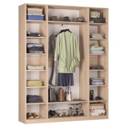 Шкаф распашный R-230х180х45-1-PO-M(ВД)