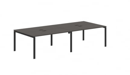 Бенч-система 4-местная EDIS EUWST 3113 Мокко Черный