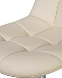 Офисное кресло для персонала DOBRIN MONTY (кремовый) 2 шт