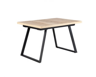 Стол Пеле раздвиж. 140-180 Галифакс Натур/Бабочка