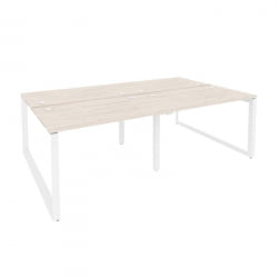 Рабочая станция на О-образном м/к ONIX O.MO-D.RS-4.2.7 Денвер Светлый/Белый