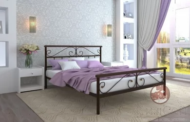 Кровать Эсмеральда plus 1400х1900 Коричневая