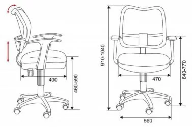 Кресло офисное Бюрократ CH-W797/SD/TW-18