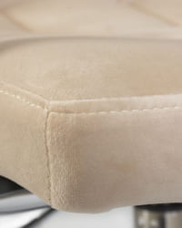 Офисное кресло для персонала DOBRIN TERRY (бежевый велюр (MJ9-10)) 2 шт